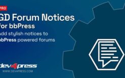 GD Forum Notices Pro for bbPress v1.8