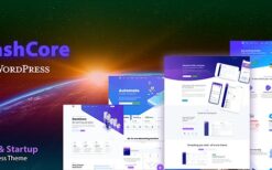 DashCore (v1.0) Startup & Software WordPress Theme