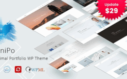 MiniPo (v2.8) Minimal Portfolio WordPress Theme