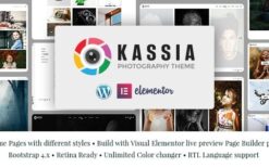 Kassia (v1.0) Photography WordPress Theme