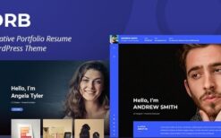 ORB (v1.3) Creative Portfolio WordPress Theme
