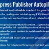 WordPress Publisher Autopilot v4.3