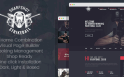 SharpShot (v1.0) Responsive WordPress Theme