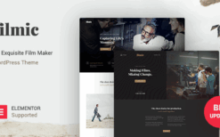 Filmic (v2.4.6) Movie Studio & Film Maker WordPress Theme