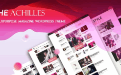 Achilles (v1.7) Multipurpose Magazine & Blog WordPress