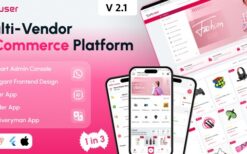 CartUser v2.1 Multi-Vendor E-commerce – Complete eCommerce Mobile App, Web, Admin and Seller Panel