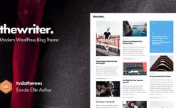 The Writer (v1.1) Modern WordPress Blog Theme