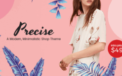 Precise (v1.8) A Modern, Minimalistic Shop Theme