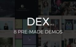 Dex v1.3.5 Modern Blog/Portfolio Blogger Theme
