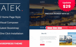 Satek (v2.8) Resort and Hotel WordPress Theme