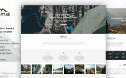 Dolomia (v1.0) Hiking, Outdoor, Mountain Guide WordPress Theme