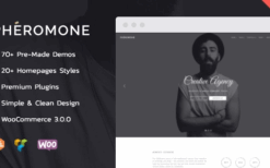 Pheromone (v1.3.2) Creative Multi-Concept WordPress Theme