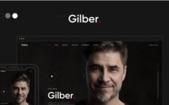 Gilber (1.1.0) Personal CV/Resume WordPress Theme