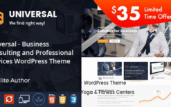 Universal (v2.7) Business Consulting and Professional Services WordPress Theme