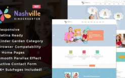 Nashville (v1.4) Day Care & Kindergarten School WordPress Theme