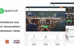 Smart Up (v1.5) Conference & Event Management WordPress Theme