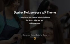 Depilex Salon v4.4 Parlour – Spa – Gym – Multipurpose WP Theme