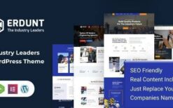 Erdunt (v2.0) Industrial Business WordPress Theme