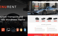 Genurent (v2.4) Transport and Car Hire WordPress Theme