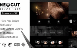 Neo Salon (v3.7) Barber Shop WordPress Theme