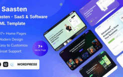 Saasten (v1.0) SaaS & Software Landing WordPress Theme