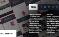 FLAP (v1.5) Corporate Business WordPress Theme