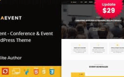 Aevent (v2.9) Conference & Event WordPress Theme