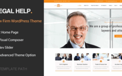 Legal Help v2.0 Law Firm WordPress Theme