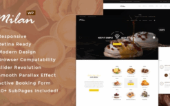 Milan (v2.9) Restaurant WordPress theme