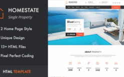 HOME STATE (v2.9) Single Property WordPress Theme