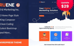 Gruene (v2.6) Digital Marketing WordPress Theme