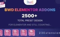 BWD Elementor addons bundle v4.15.1