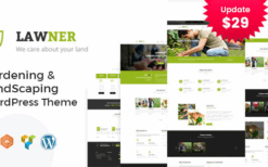 Lawner (v2.7) Gardening and Landscaping WordPress theme