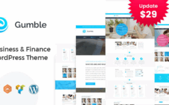 Gumble (v2.3) Business and Finance WordPress Theme