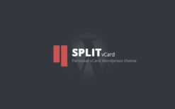 Split (v1.0) WordPress CV/Vcard Template