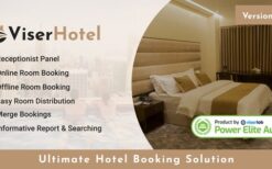 ViserHotel v3.0 Ultimate Hotel Booking Solution