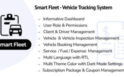 Smart Fleet SaaS v1.3 Vehicle Tracking System