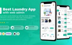 v0.1.0 Laundry Flutter App with Admin panel | laundry booking system | Quick wash |On-Demand Laundry