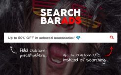 Search Bar Ads (v1.0.2) WooCommerce Plugin
