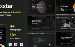 Xstar v1.0.1 Creative Agency & Portfolio WordPress Theme