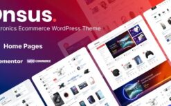 Onsus v1.0.5 Electronics E-commerce WordPress Theme