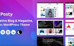 Posty v1.0 News Magazine WordPress Theme