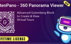 GutenPano v1.1.0 360 Panorama Viewer for Gutenberg