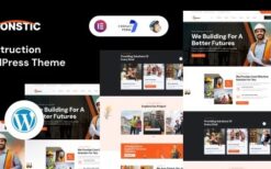 Konstic v1.1.0 Construction WordPress Theme