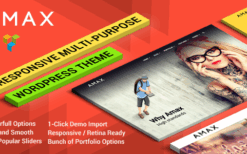 Amax (v1.1.10) Responsive Multi-Purpose WordPress Theme
