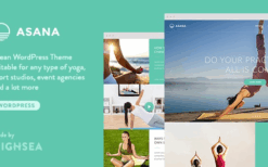 Asana (v2.1) Yoga WordPress Theme