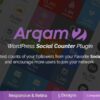 Arqam (v2.6.2) Social Counter Plugin for WordPress