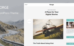 Norge (v2.0) Blog WordPress Theme