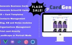 CardGen v3.6.4 Business or ID Card Generator
