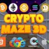 Crypto Maze 3D – Crypto Game – 3D Game – HTML5 v1.0